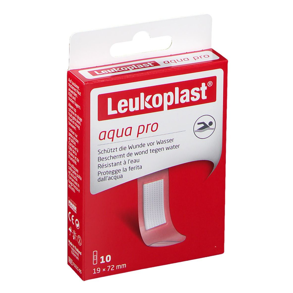 Leukoplast aqua pro Strips 19x72 mm