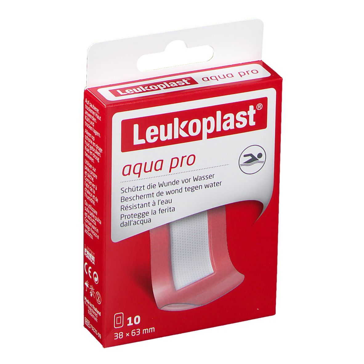 Leukoplast aqua pro Strips 38x63 mm