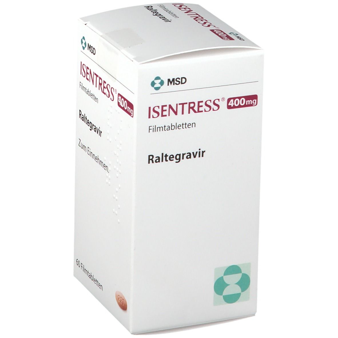 Isentress 400 mg Filmtabletten 60 St