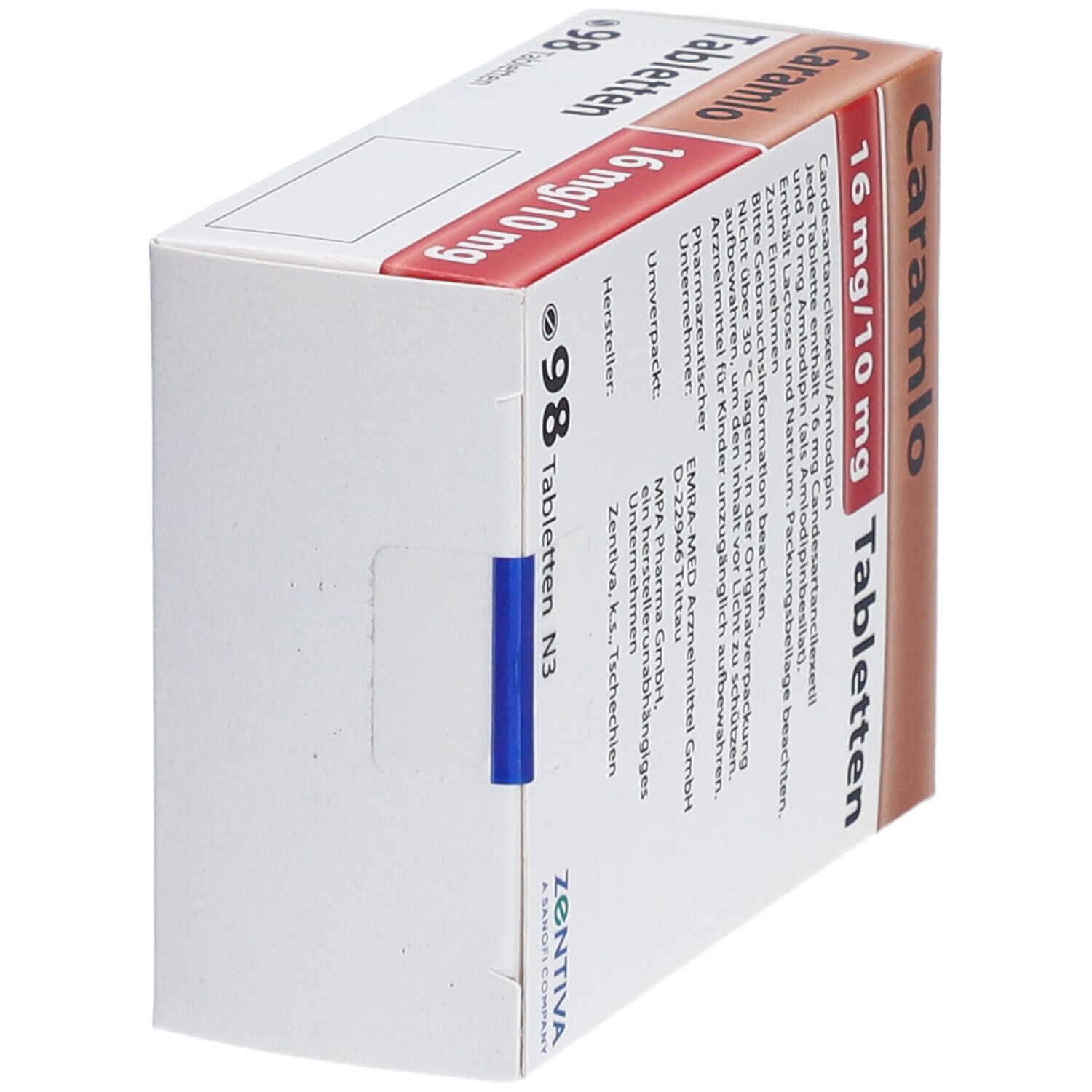 Cara mlo 16 mg/10 mg