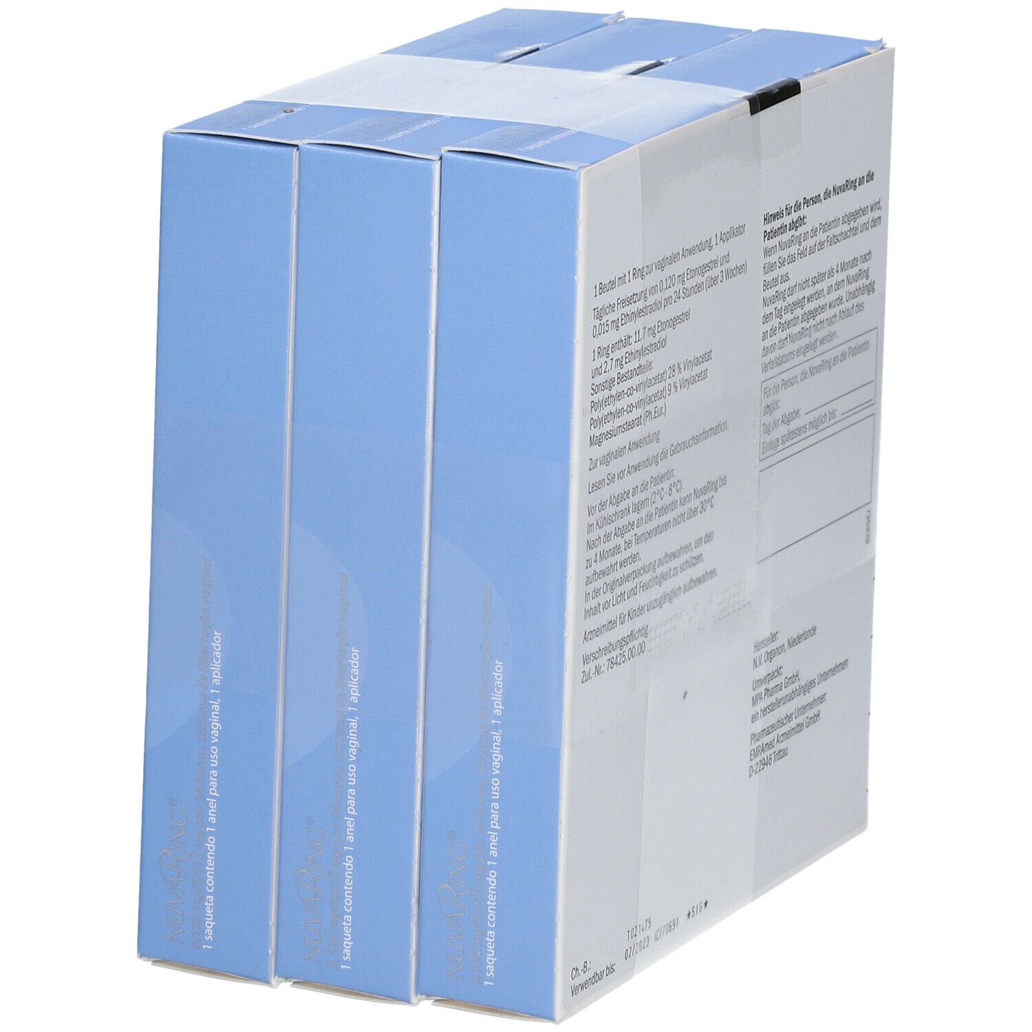 Nuvaring 0,120/0,015 mg/24 h