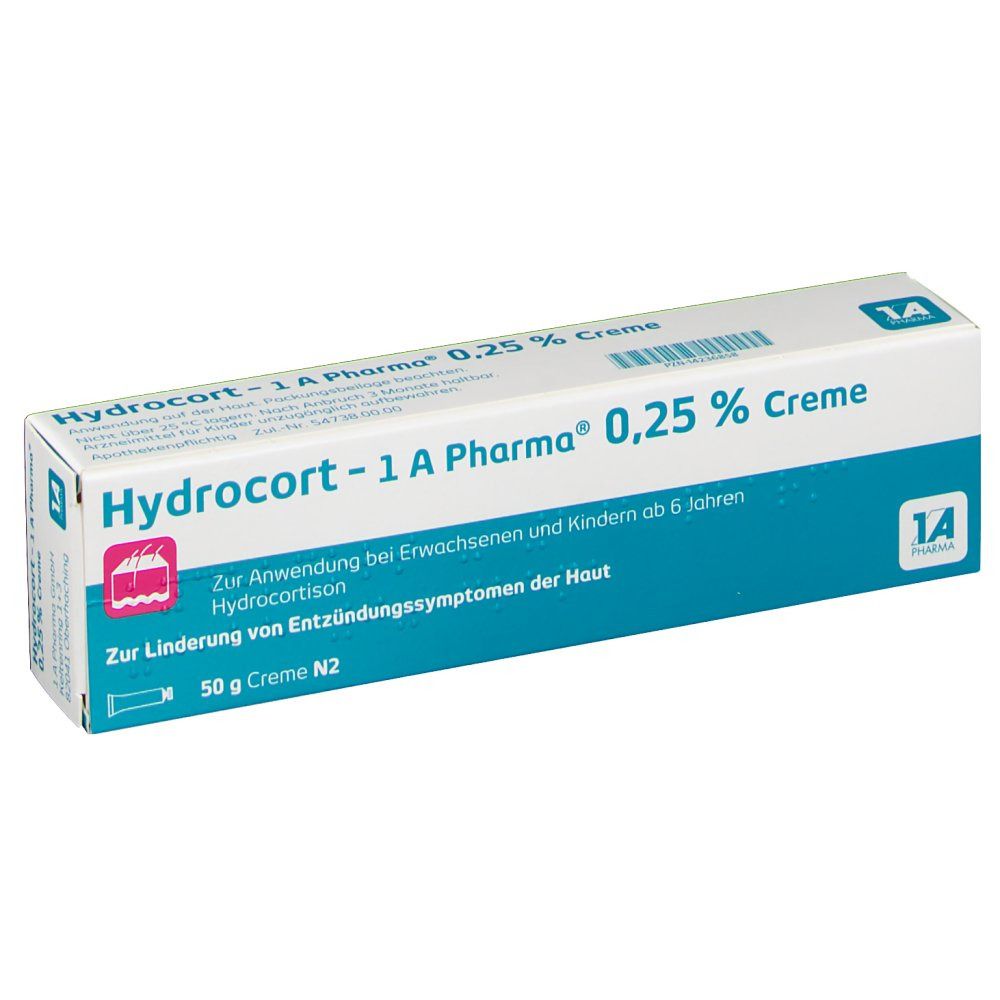 Hydrocort 0,25 % - 1 A Pharma