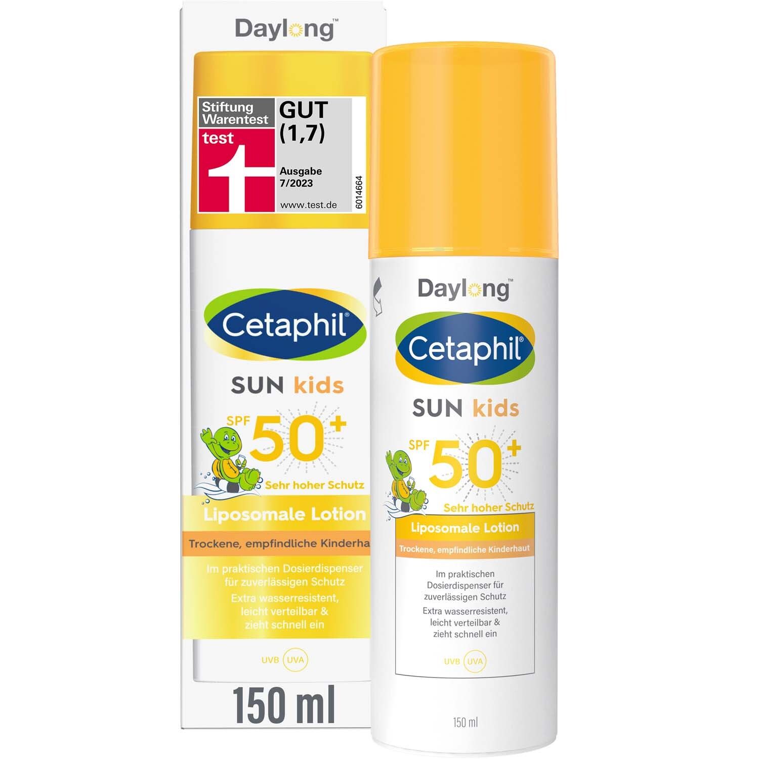 Cetaphil® Sun Daylong™ Kids SPF 50+ Liosomale Lotion