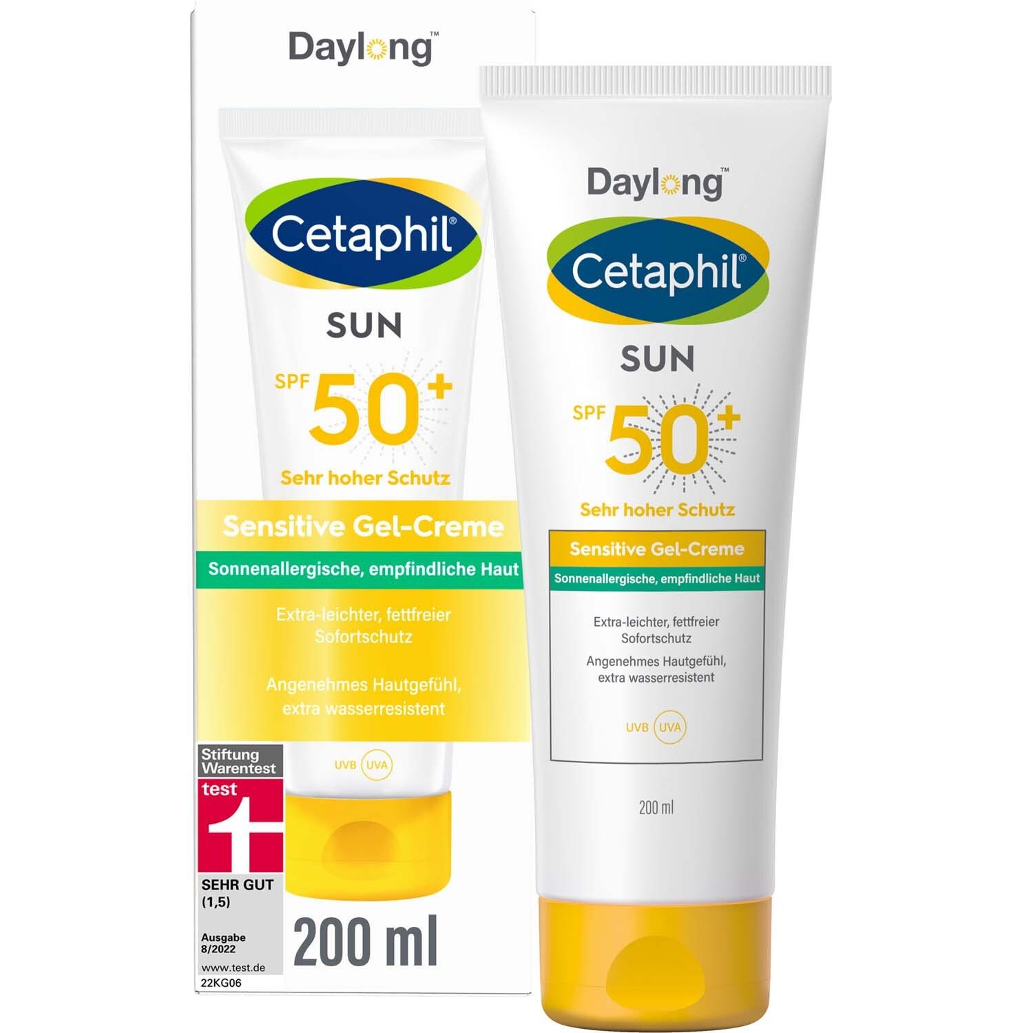 Cetaphil® Sun Daylong SPF 50+ Senstive Gel-Creme