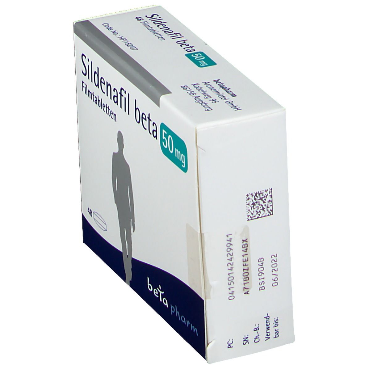 Sildenafil beta 50 mg Filmtabletten 48 St