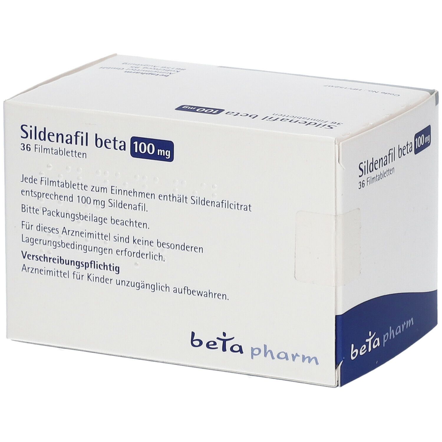 Sildenafil beta 100 mg
