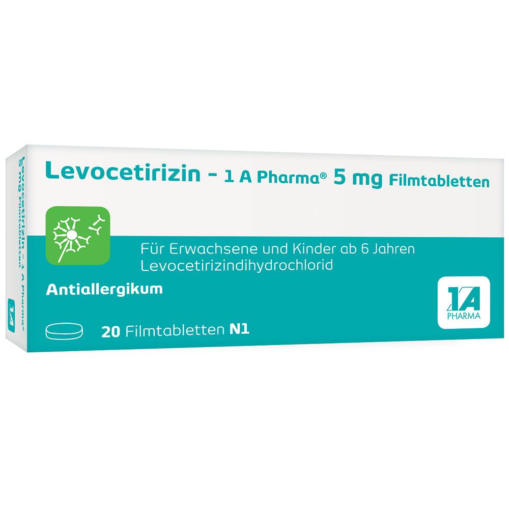 Levocetirizin - 1 A Pharma