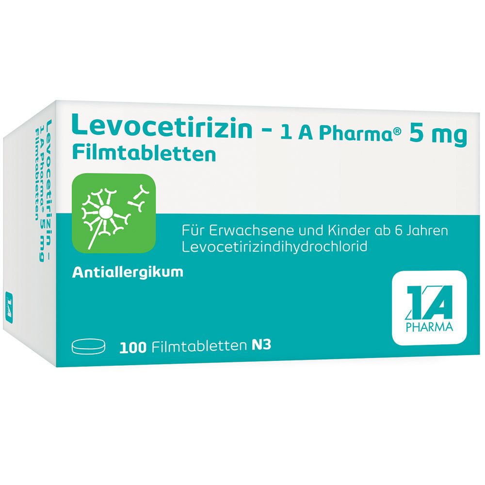 Levocetirizin - 1 A Pharma