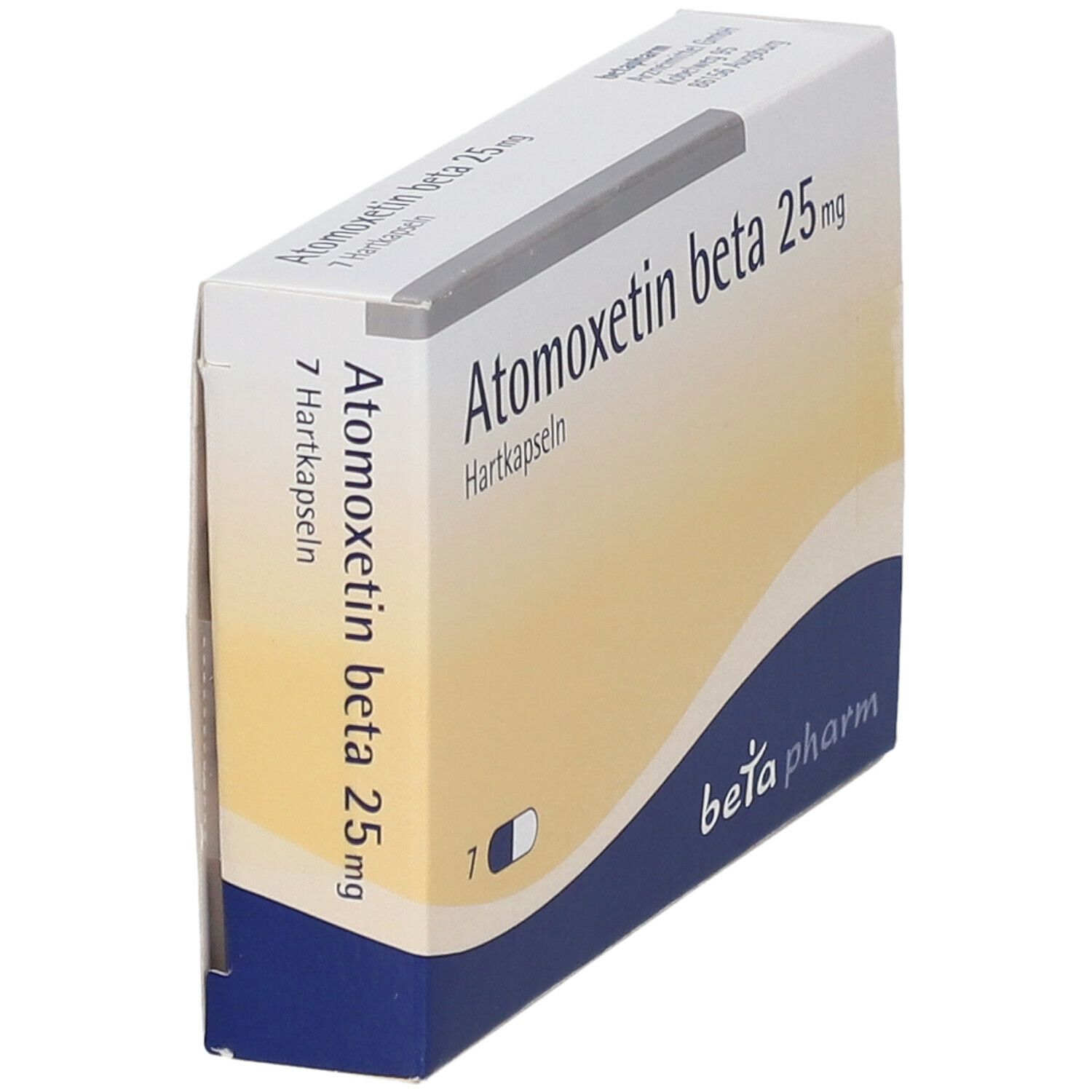 Atomoxetin beta 25 mg Hartkapseln 7 St