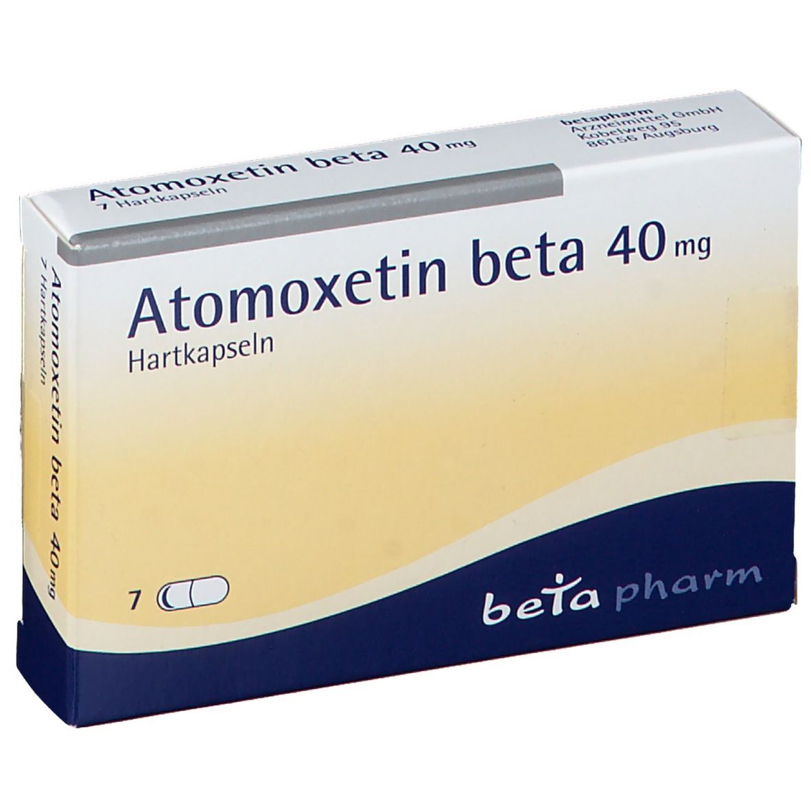 Atomoxetin beta 40 mg