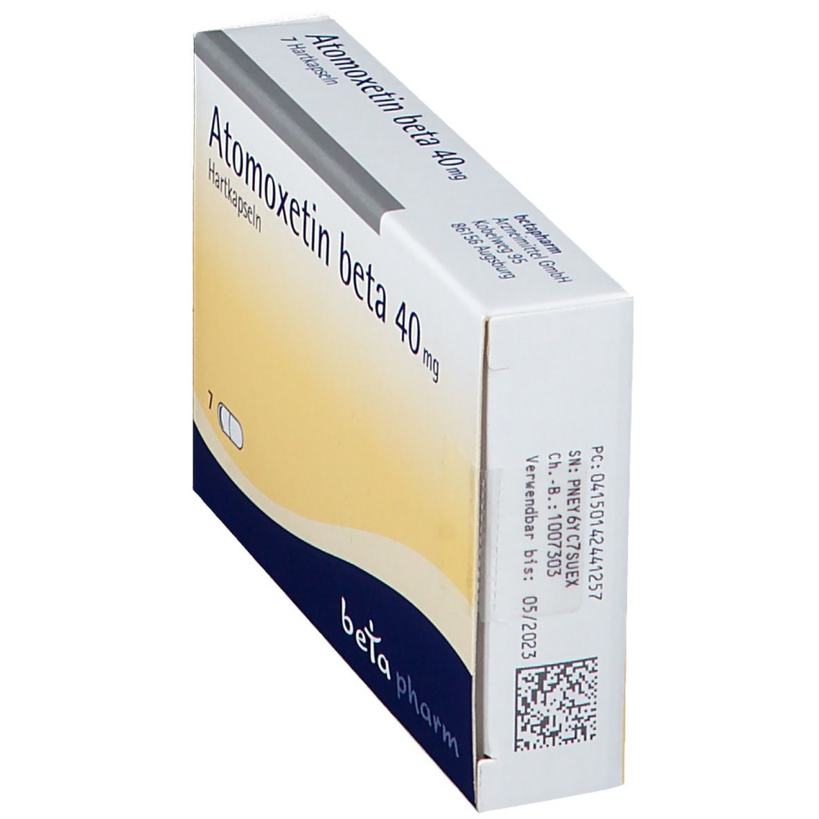 Atomoxetin beta 40 mg