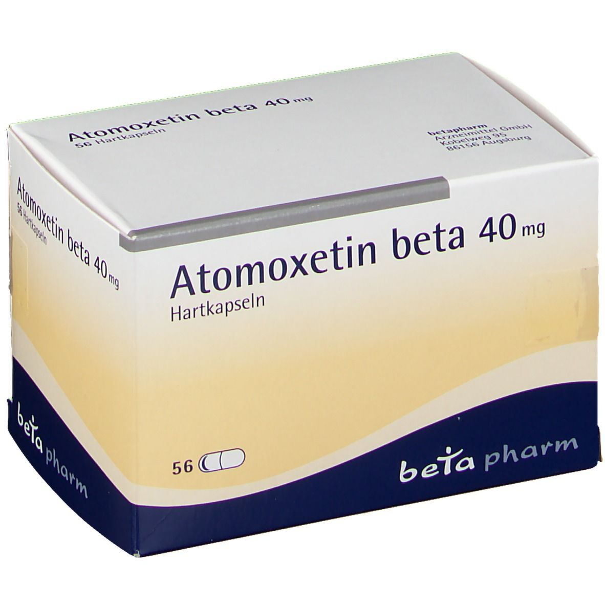 Atomoxetin beta 40 mg