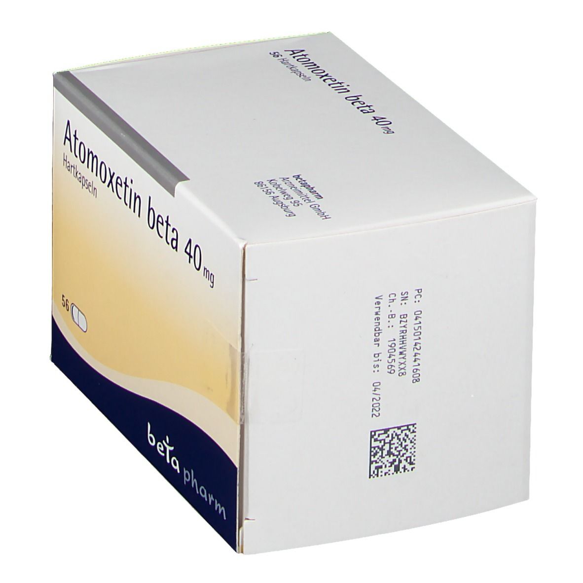Atomoxetin beta 40 mg