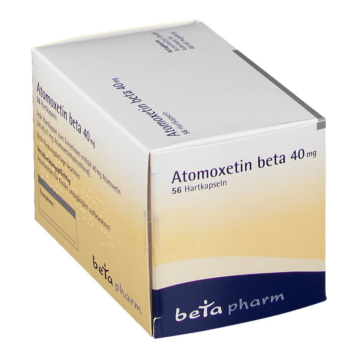 Atomoxetin beta 40 mg