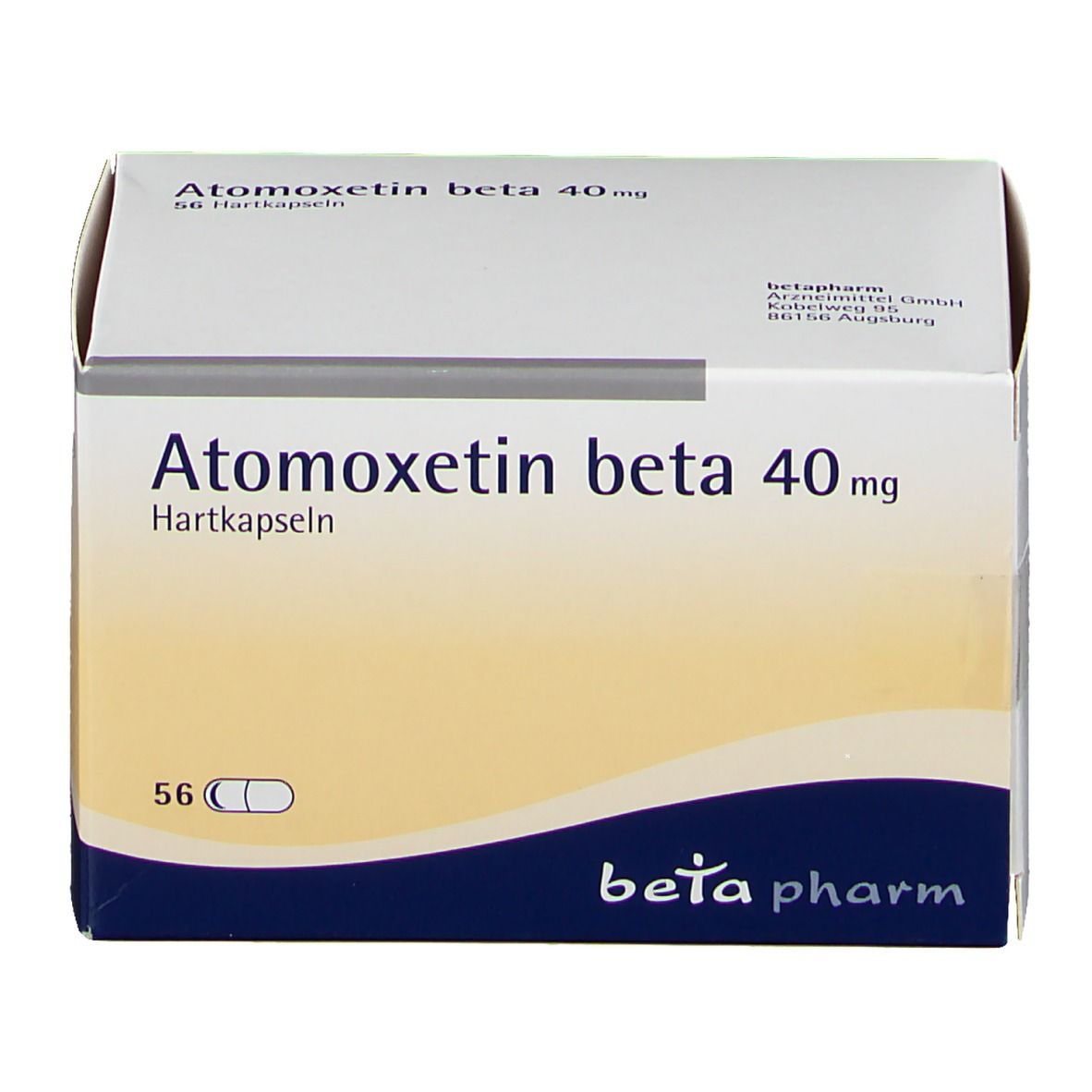 Atomoxetin beta 40 mg