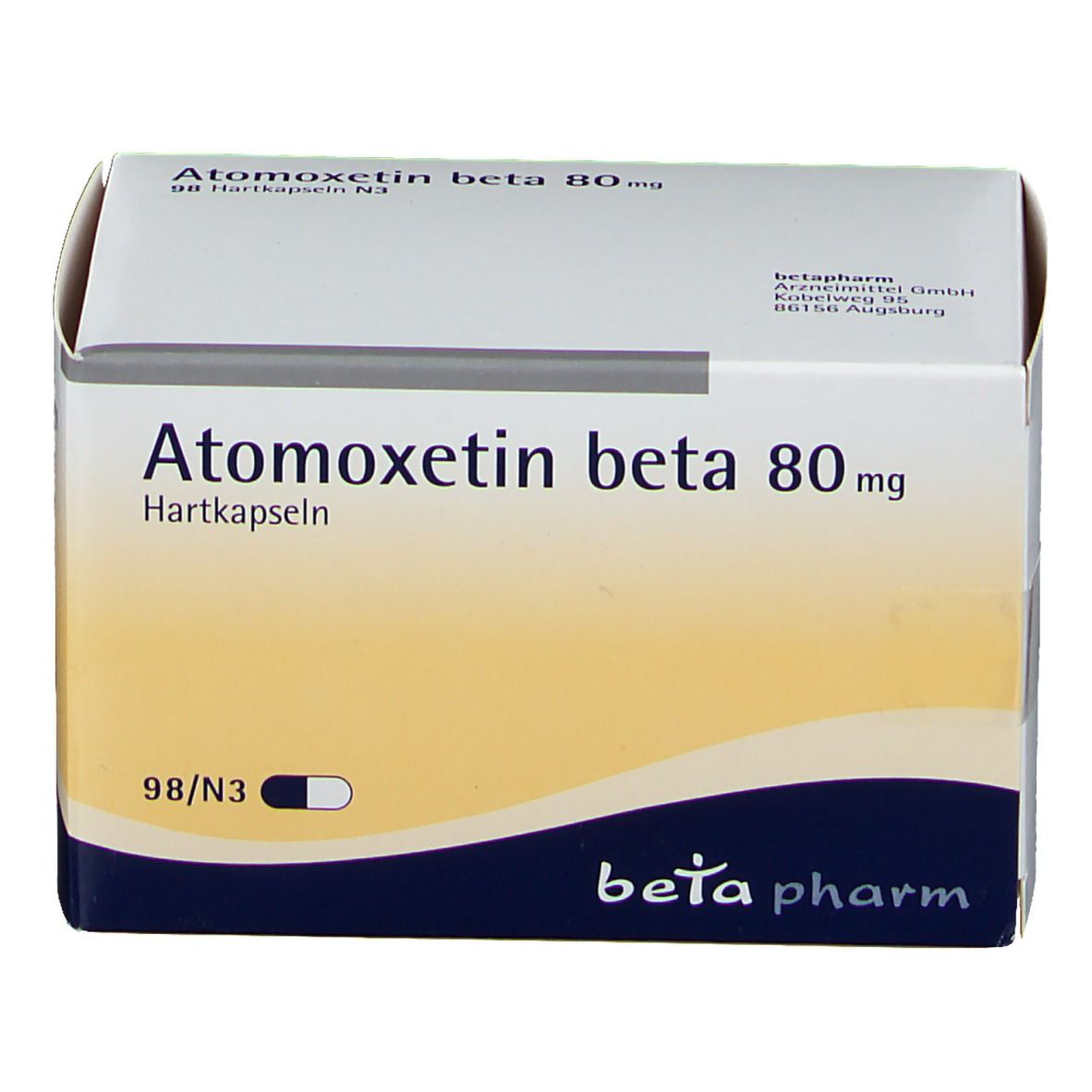 Atomoxetin beta 80 mg
