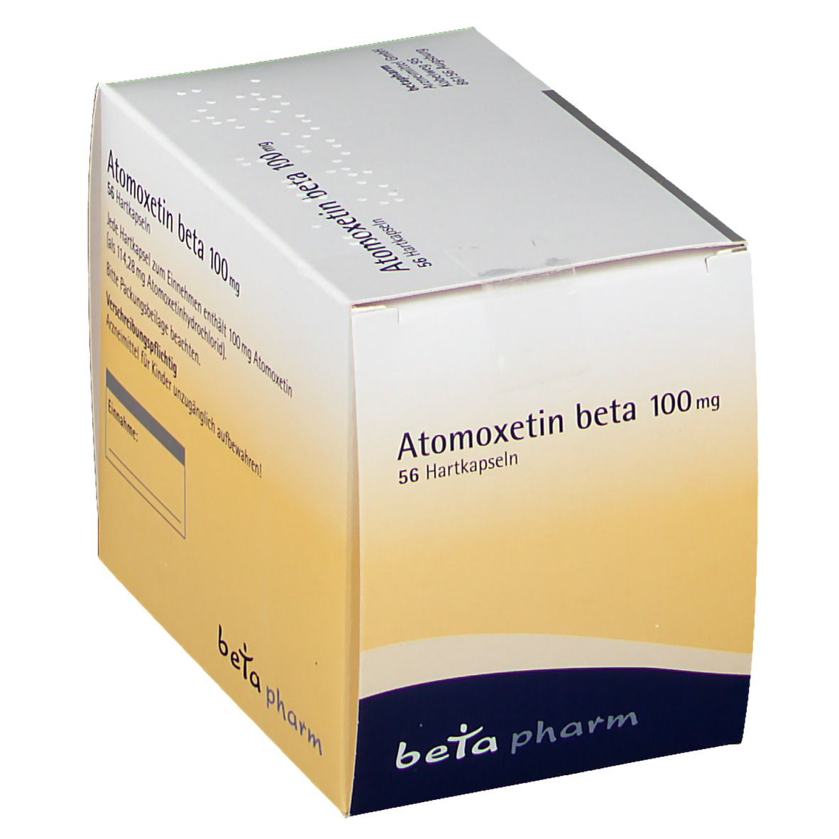 Atomoxetin beta 100 mg