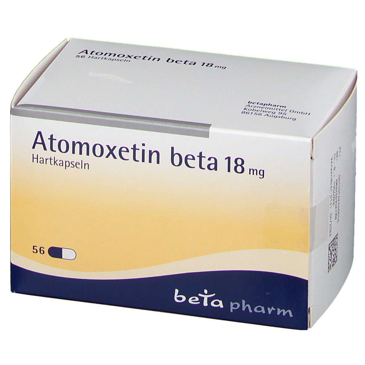 Atomoxetin beta 18 mg