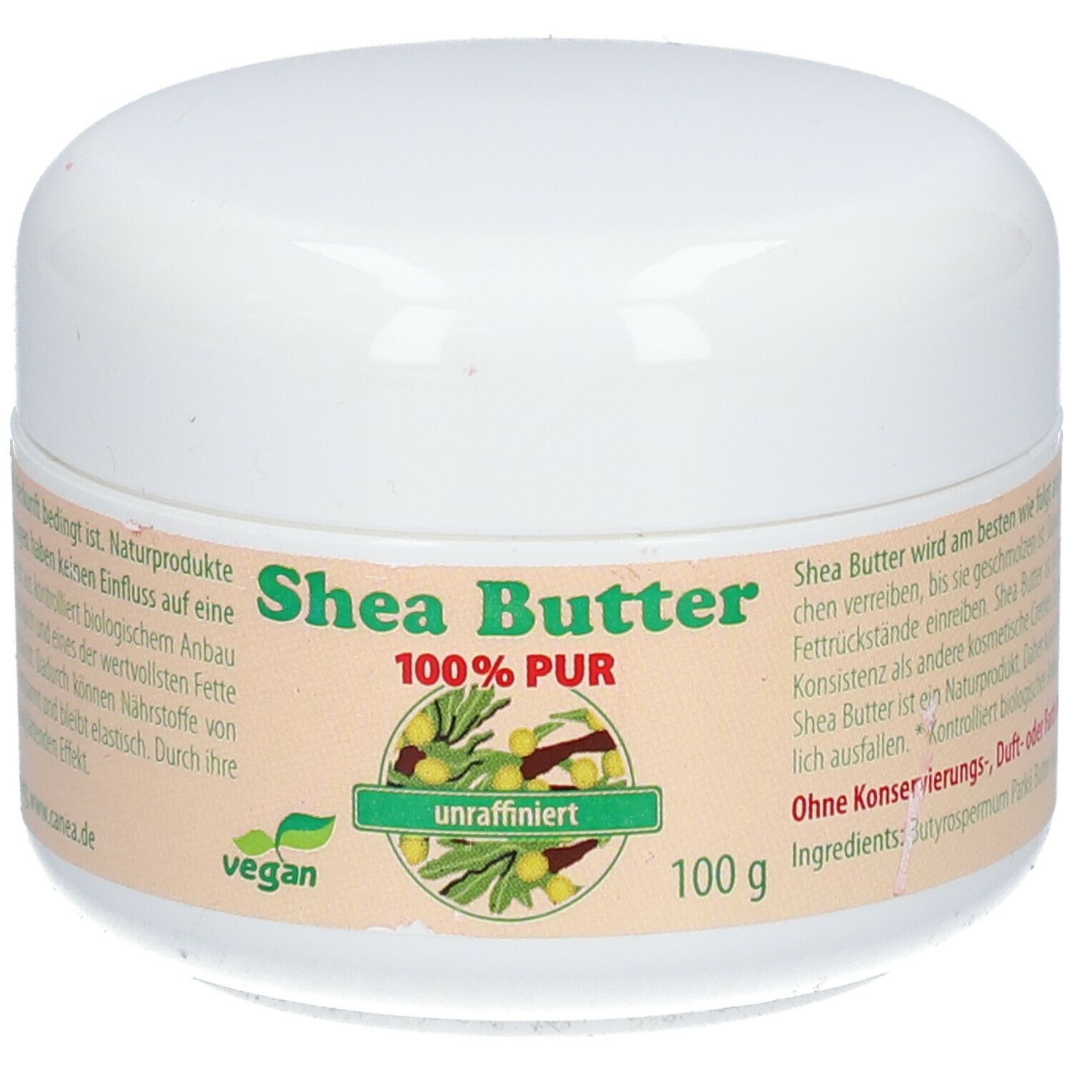 Sheabutter unraffiniert 100% pur