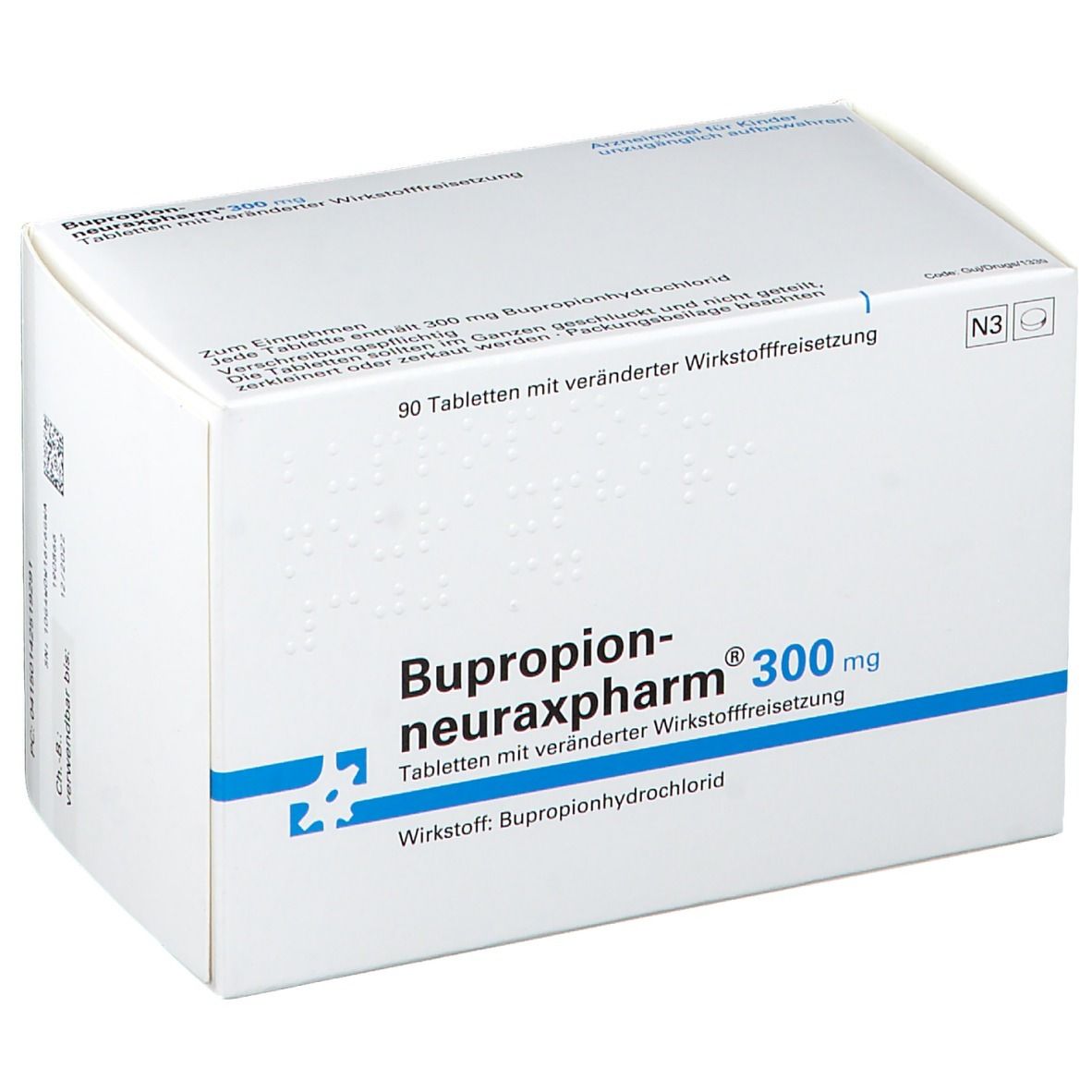 Bupropion-neuraxpharm® 300 Mg 90 St Mit Dem E-Rezept Kaufen - Shop Apotheke