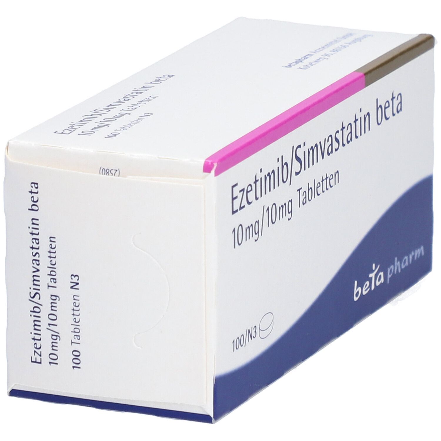 EZETIMIB/Simvastatin beta 10 mg/10 mg Tabletten 100 St