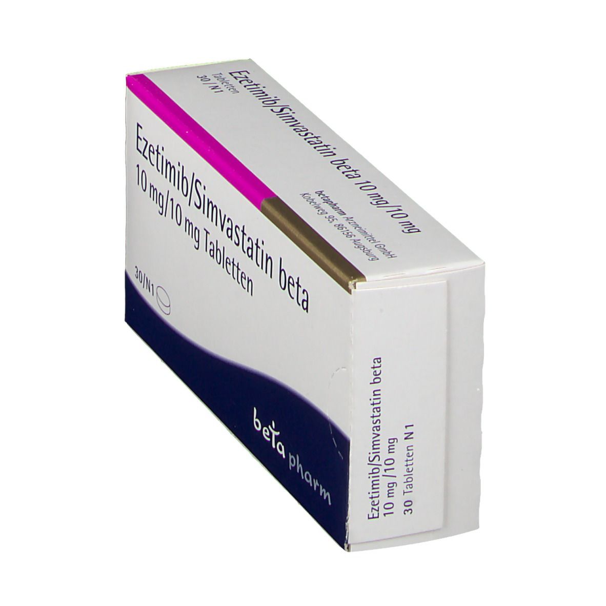 EZETIMIB/Simvastatin beta 10 mg/10 mg Tabletten 30 St