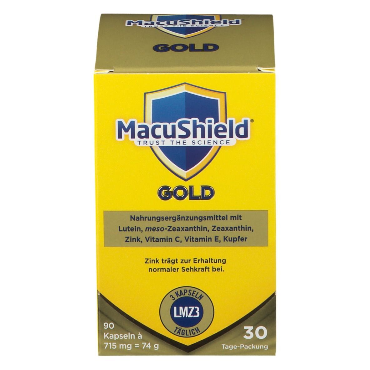 MacuShield® GOLD Montaspackung