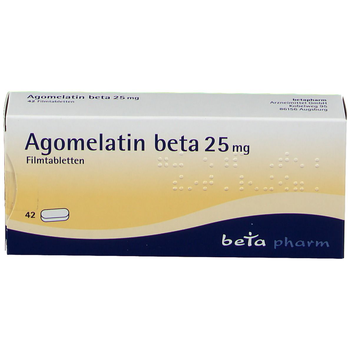Agomelatin beta 25 mg