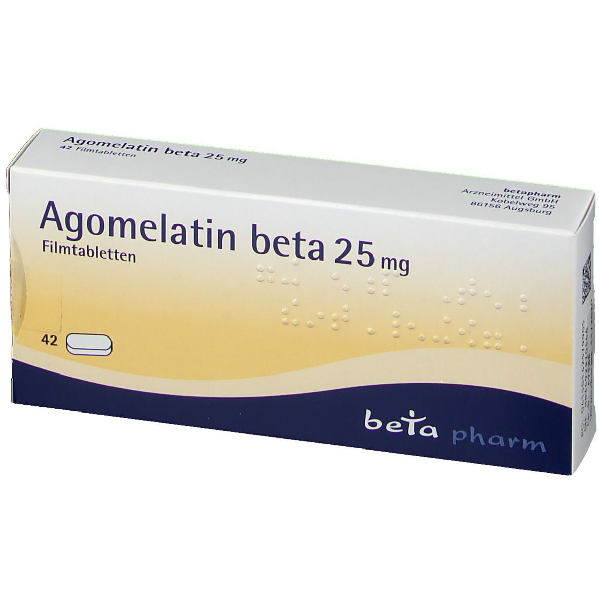 Agomelatin beta 25 mg
