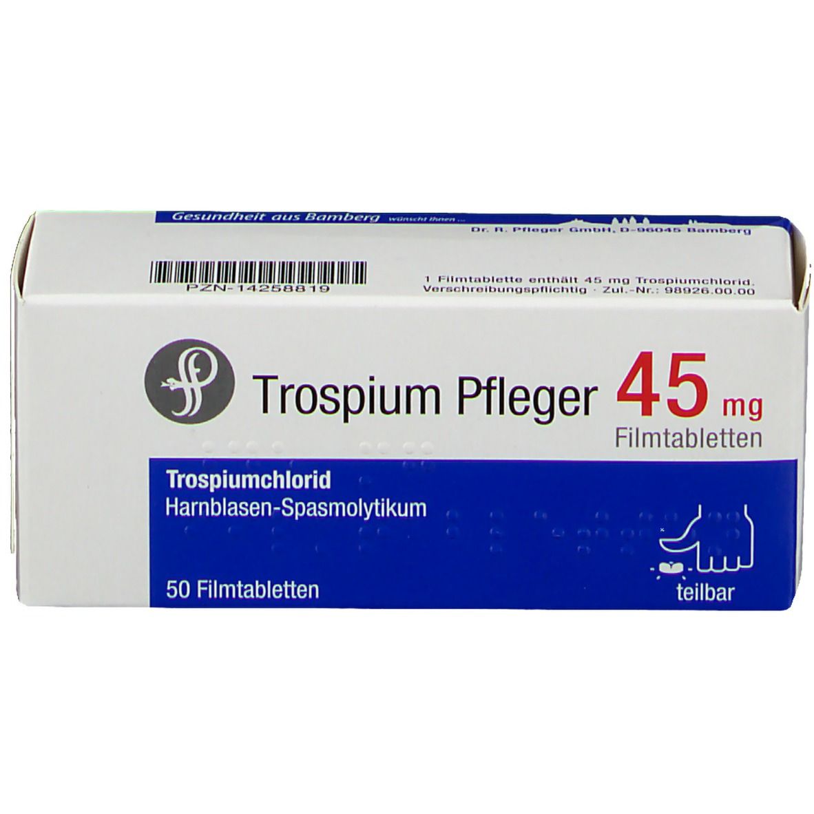 Trospium Pfleger 45 mg