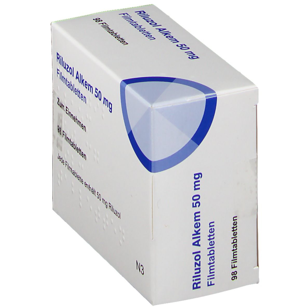 Riluzol Alkem 50 mg Filmtabletten 98 St