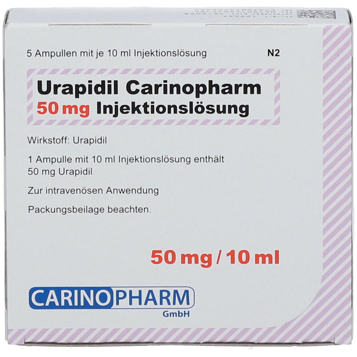 Urapidil Carinopharm 50 mg