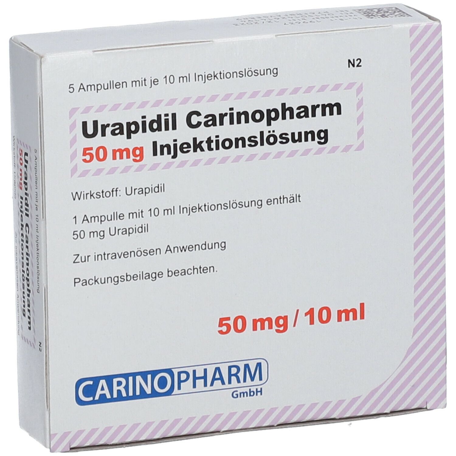 Urapidil Carinopharm 50 mg
