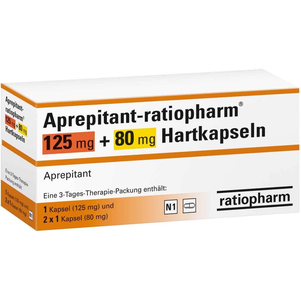 Aprepitant-ratiopharm® 125 mg + 80 mg