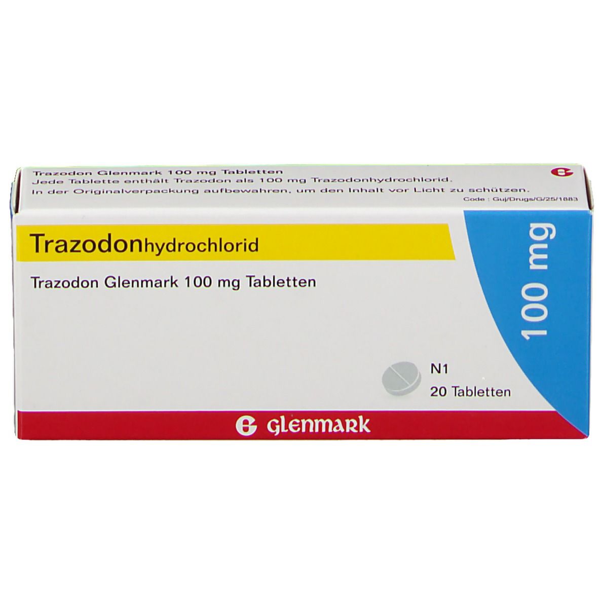 Trazodon Glenmark 100 mg