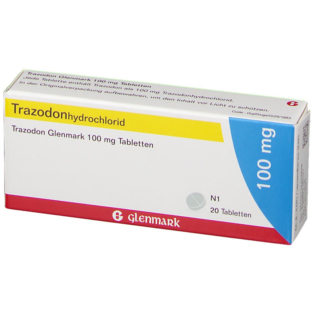 Trazodon Glenmark 100 mg