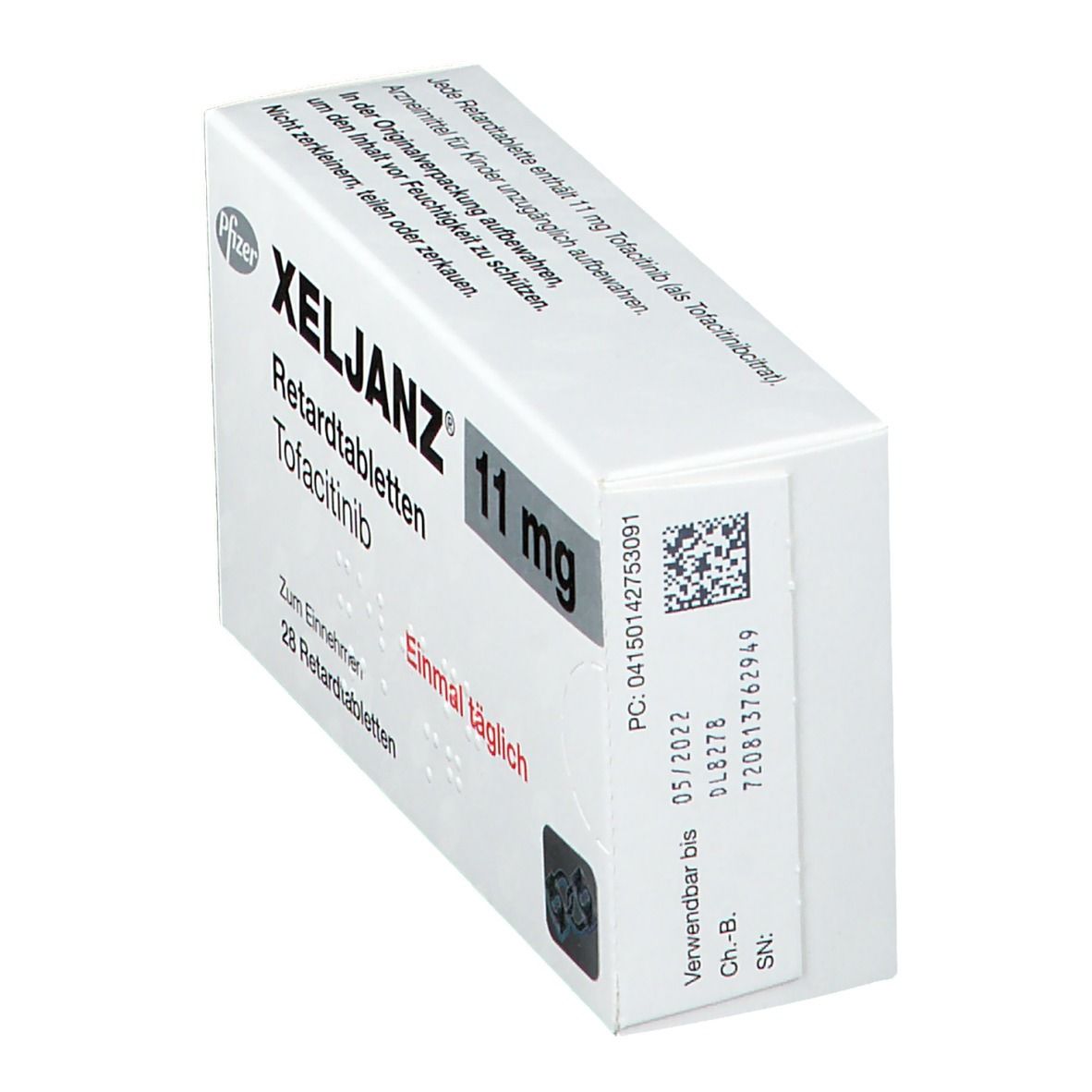 Xeljanz 11 mg Retardtabletten 28 St Retard-Tabletten