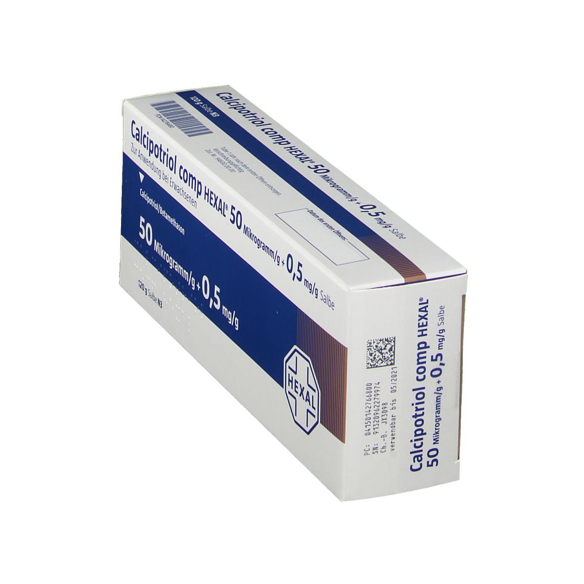 Calcipotriol comp HEXAL® 50 Mikrogramm/g + 0,5 mg/g