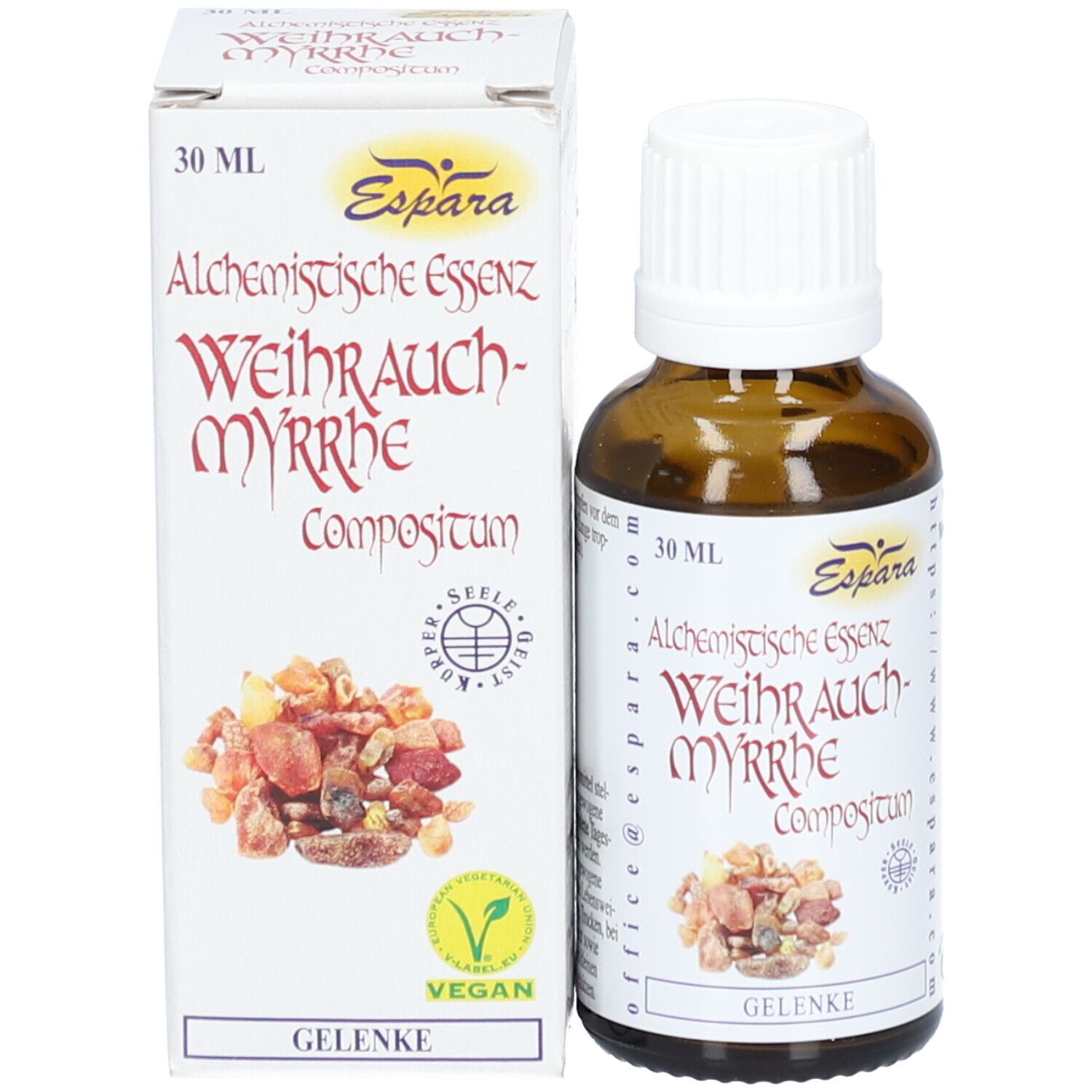 WEIHRAUCH-MYRRHE compositum alchemistische Essenz