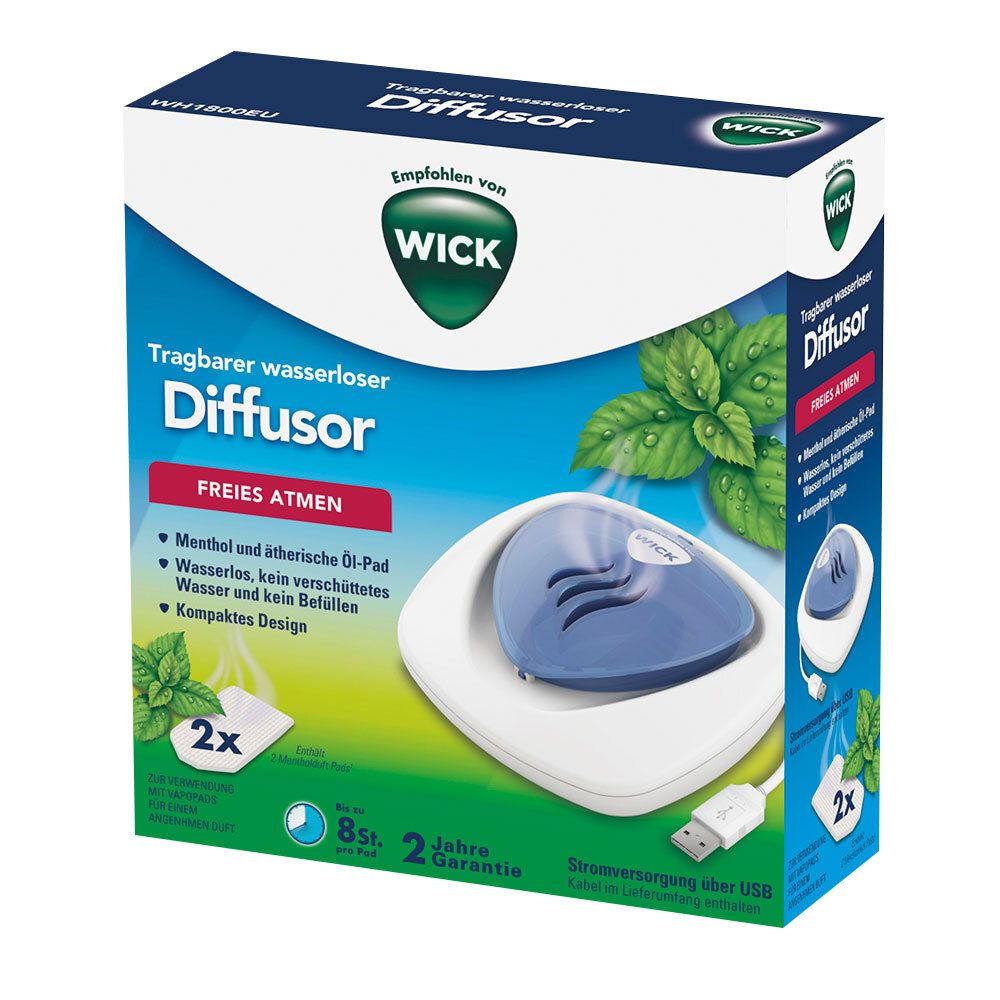 WICK Wasserloser tragbarer Diffuser