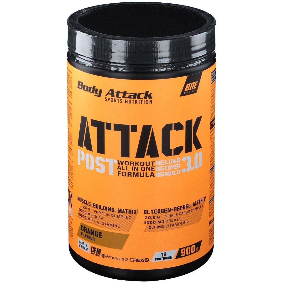 Body Attack Post ATTACK 3.0 orange