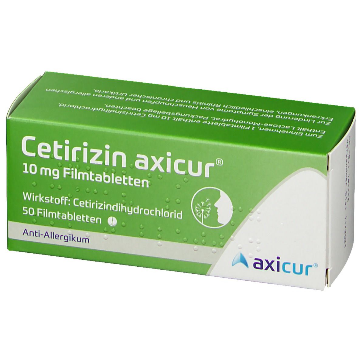 Cetirizin axicur® 50 St Shop Apotheke