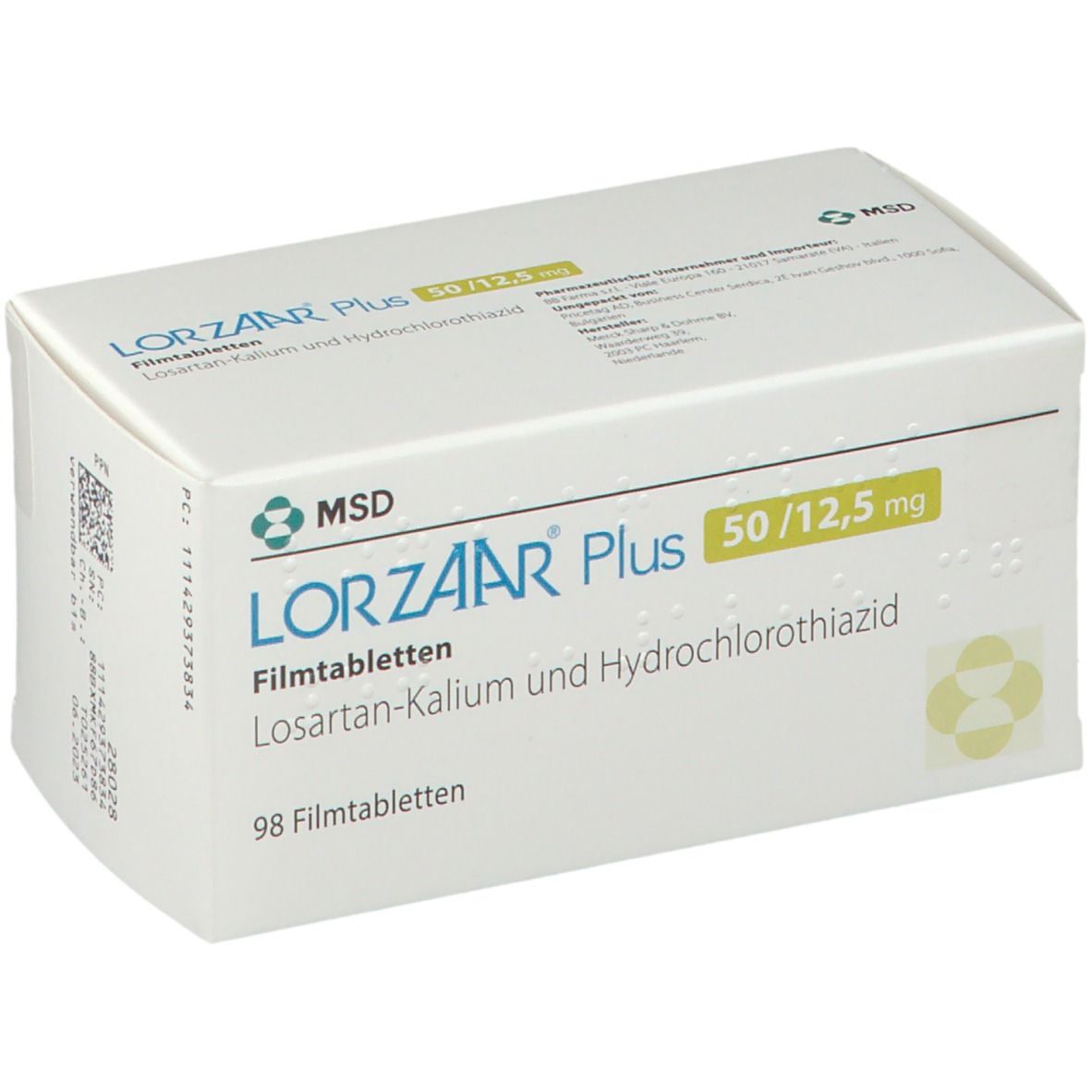 Lorzaar Plus 50/12,5 mg