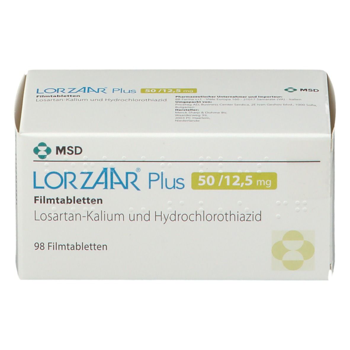 Lorzaar Plus 50/12,5 mg