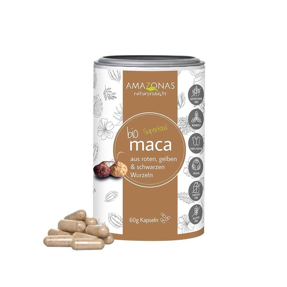 AMAZONAS bio maca Vegikapseln
