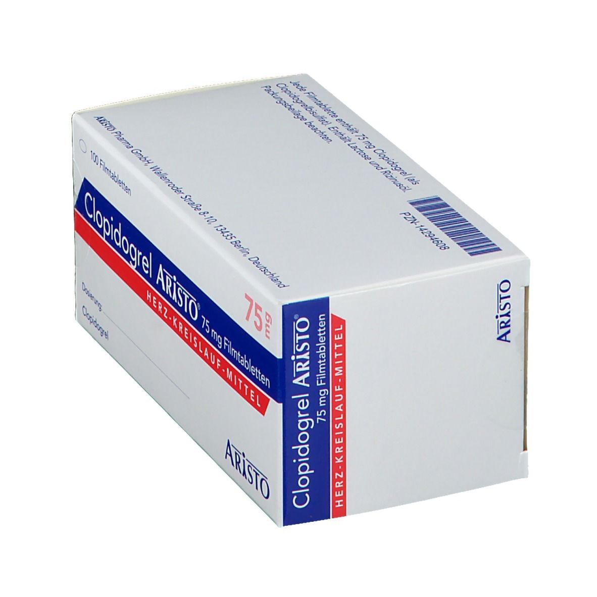 Clopidogrel Aristo® 75 mg