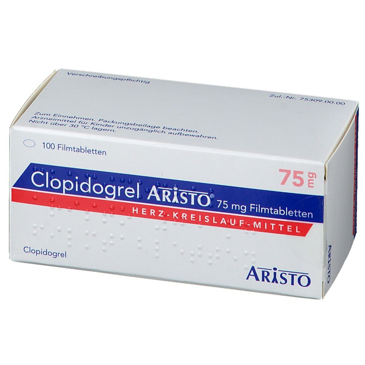 Clopidogrel Aristo® 75 mg