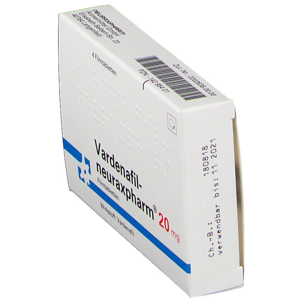 VARDENAFIL-neuraxpharm 20 mg Filmtabletten