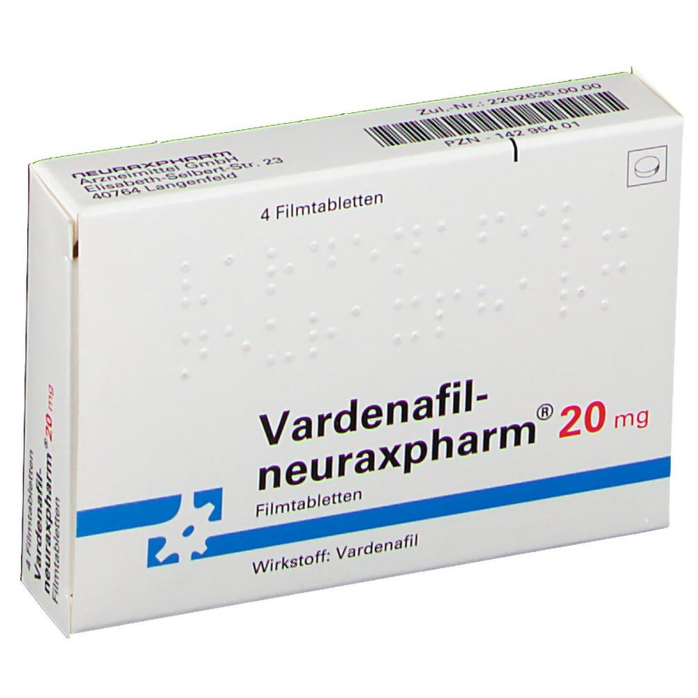VARDENAFIL-neuraxpharm 20 mg Filmtabletten