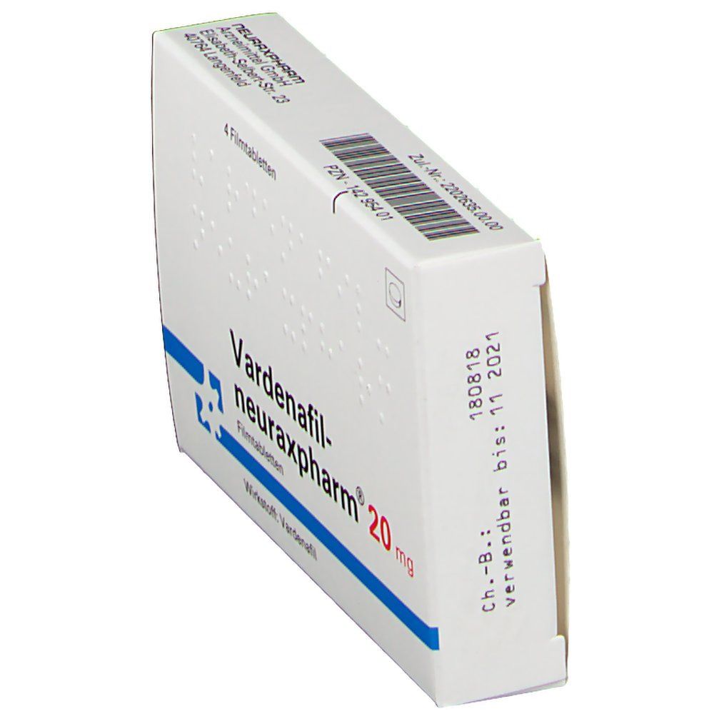 VARDENAFIL-neuraxpharm 20 mg Filmtabletten